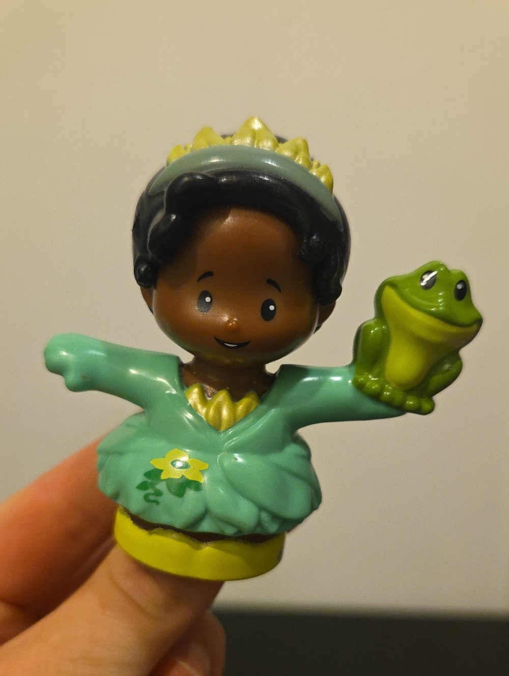 Little People Disney Princess Talker Tiana Holding Frog